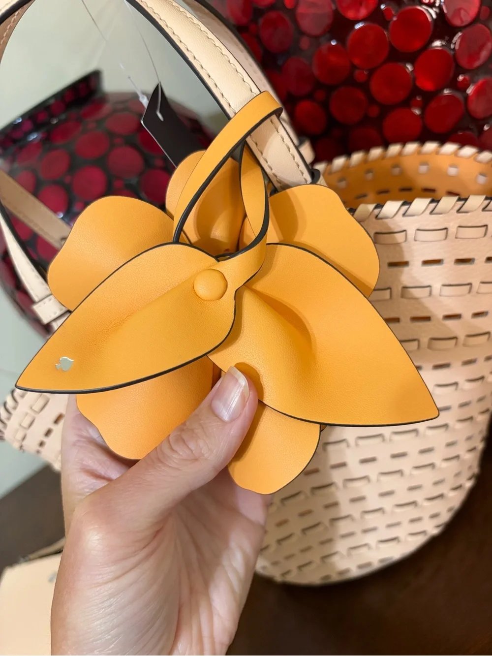 kate spade Dahlia Tote Bag in Crisp Peach NWT MSRP $399